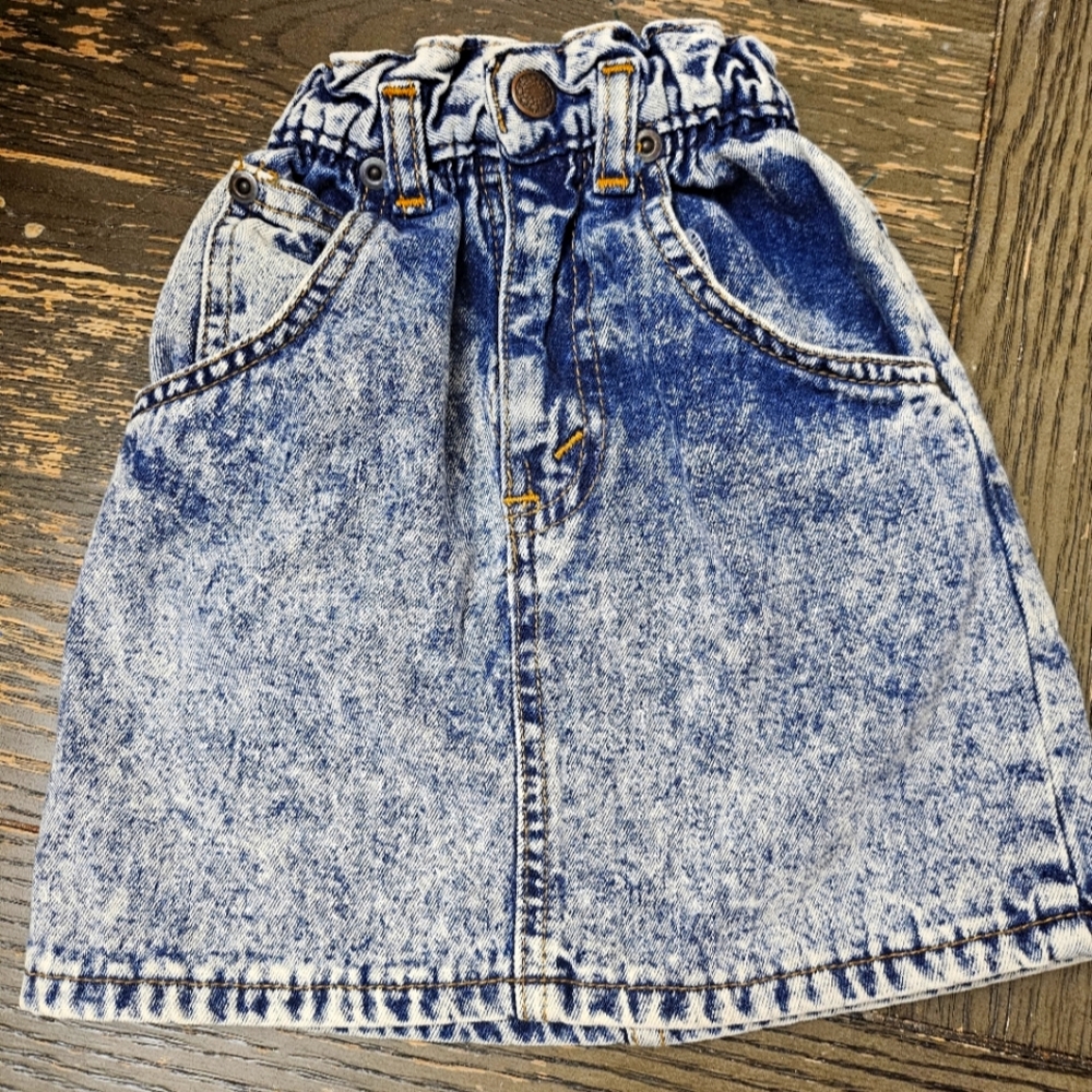 Vintage Denim girl skirt size 4T Mc KIDS